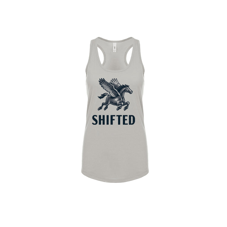 Women's Tank | Grey & Navy